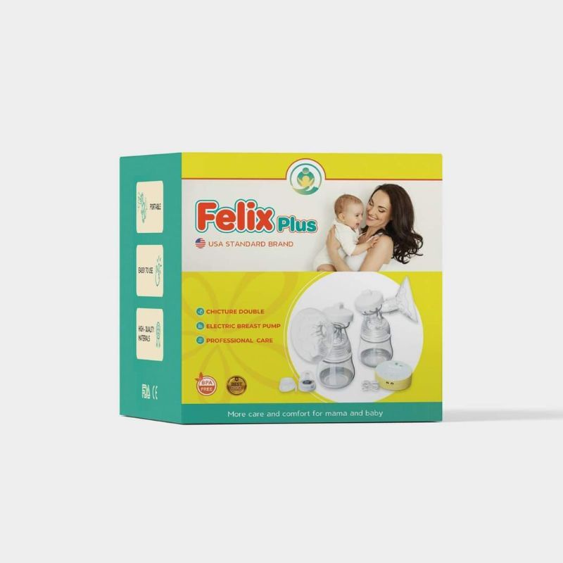 Máy hút sữa điện đôi felix plus chính hãng