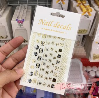 Nail sticker thương hiệu dán móng tay - Chân - Sticker dán móng thương hiệu - Miến lớn  - TGN937