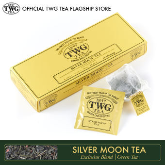 Trà TWG Tea - Silver Moon Tea (2.5g x 15 túi lọc) | Trà Xanh
