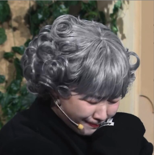 Tóc giả nữ trung niên xoăn Hàn Quốc cao cấp -TG49