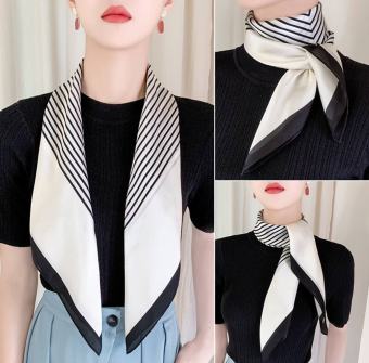 Khăn lụa vuông cao cấp 90x90cm, khăn quàng cổ thời trang cho nữ