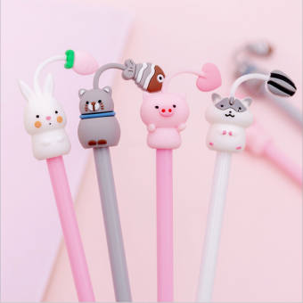 Bút nước ngòi nhỏ hình thú có tai siêu cute TINI đi học BNT05