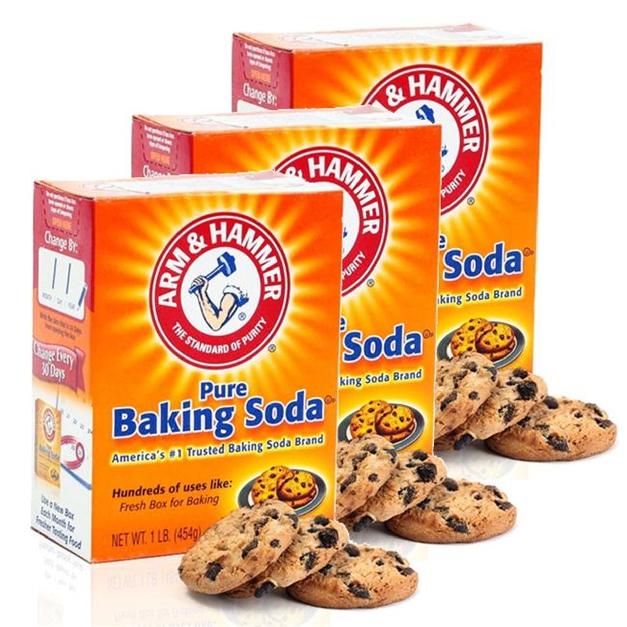 Bột tẩy rửa đa năng BAKING SODA đa công dụng 454g - Hàng Mỹ