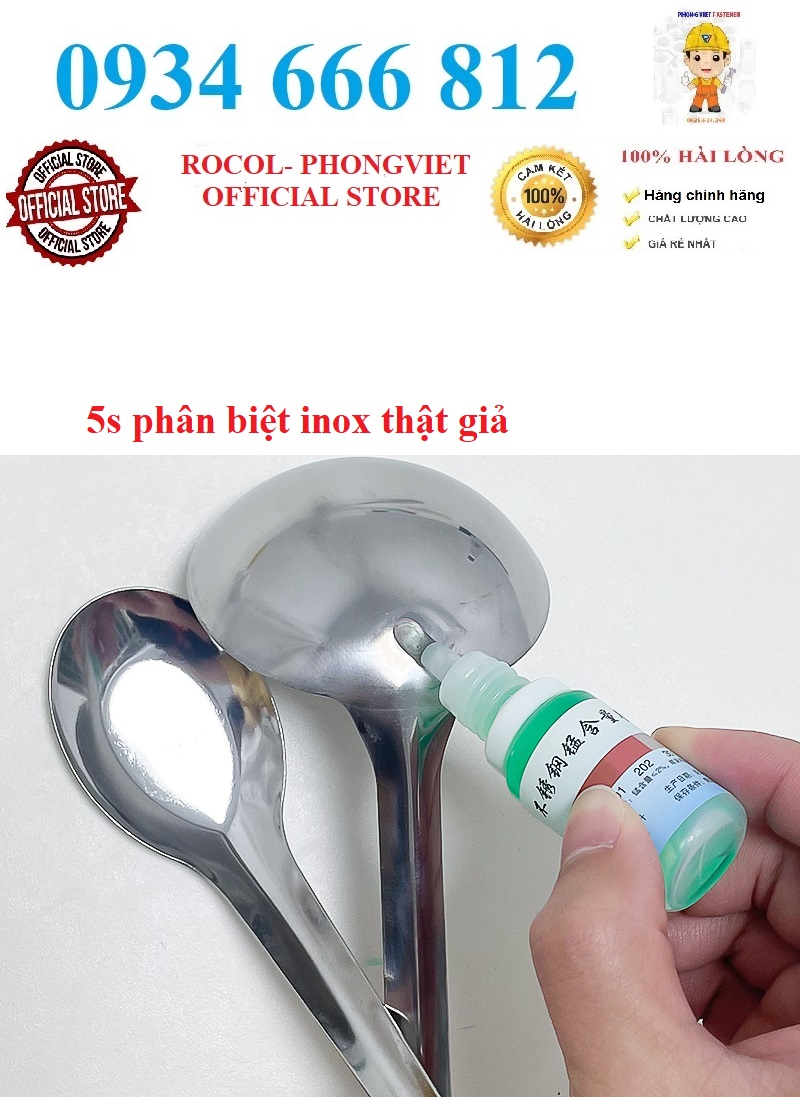 Dung dịch thử inox 304