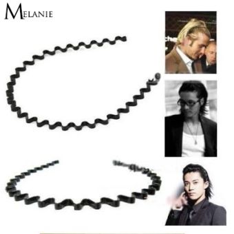 Cài tóc kim loại gợn sóng thời trang