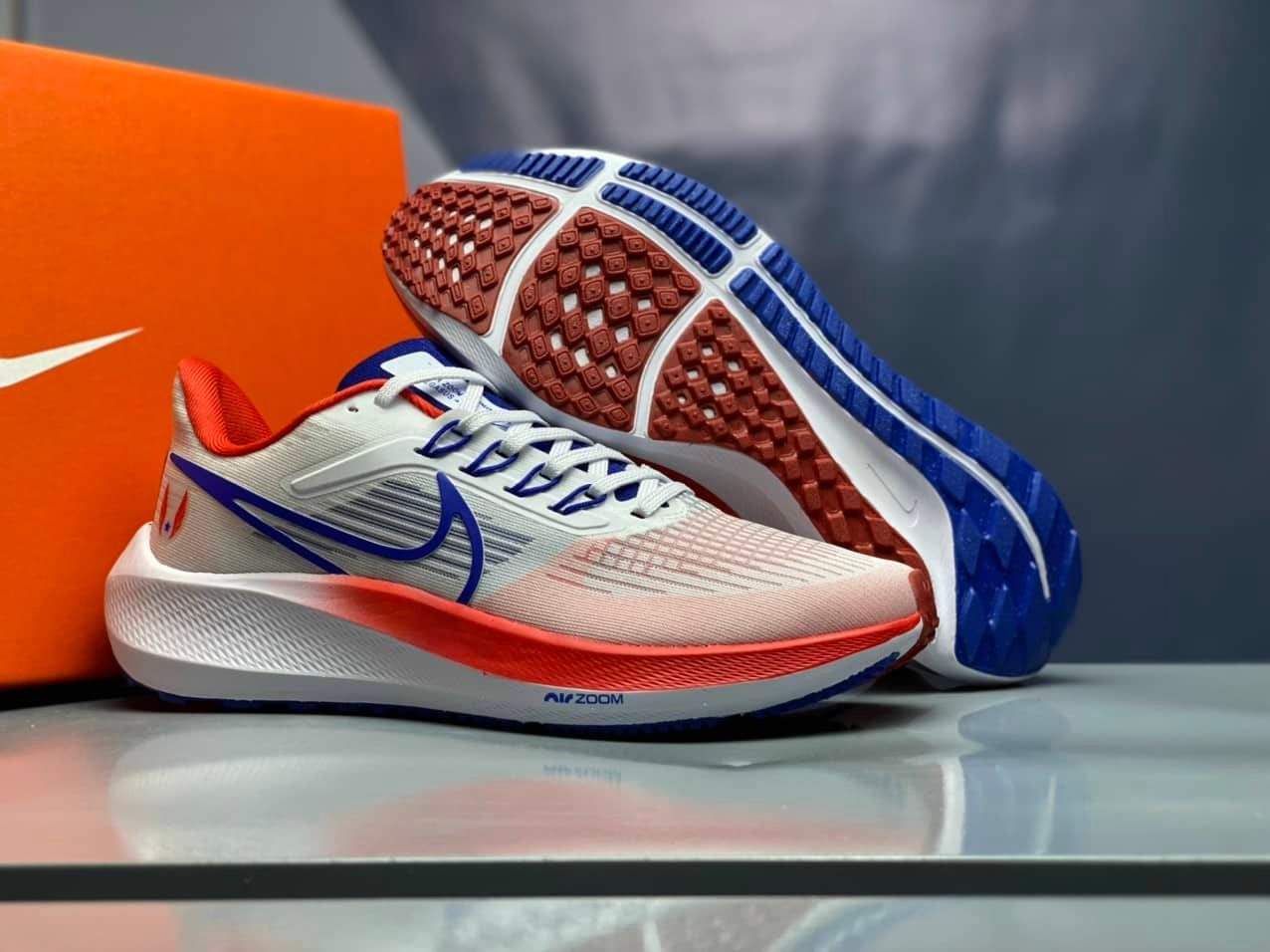 Giày Thể Thao Nam Nữ,Giày pegasus 39, Chuyên chạy bộ ,tập gym màu trắng