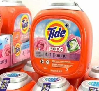 Viên Giặt Xả Tide Pods 104 Viên Downy 4in1