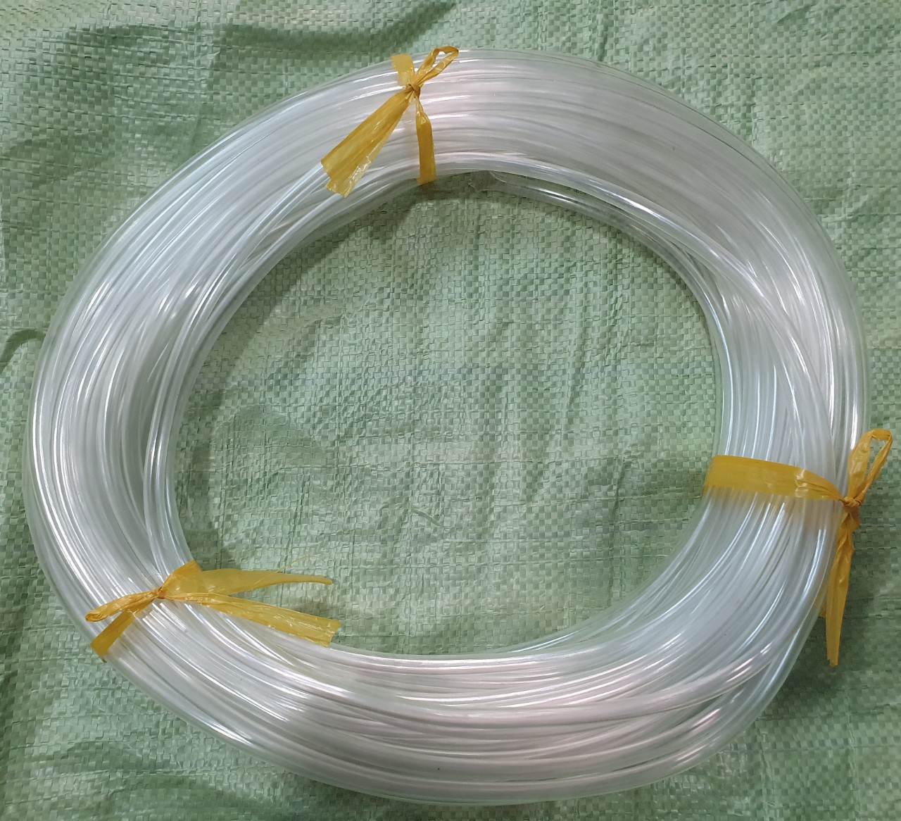 Dây oxi hồ cá trắng đen 4mm 5mm