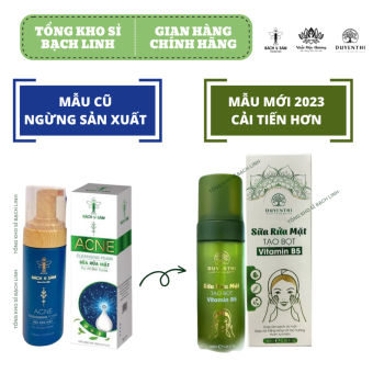 Sữa Rửa Mặt Bách Y Sâm DA DẦU MỤN SẠCH SÂU TẠO BỌT 150ml ( SỮA RỬA MẶT TẠO BỌT VITAMIN B5 Duyên Thị )