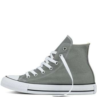 Giày Vải Sneaker CV Classic Cổ Cao Xám Nữ