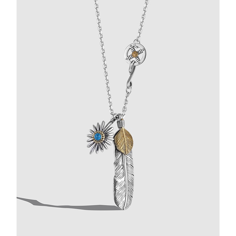 EXILE SHOKICHI着用 GHOST FEATHER NECKLACE - ネックレス