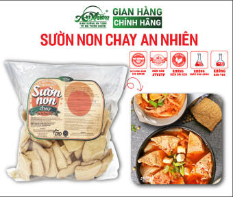 1Kg Sườn Non Chay An Nhiên, Thịt Chay, Thực Phẩm Chay Dinh Dưỡng, Thuần Chay Healthy, Đồ Ăn Chay
