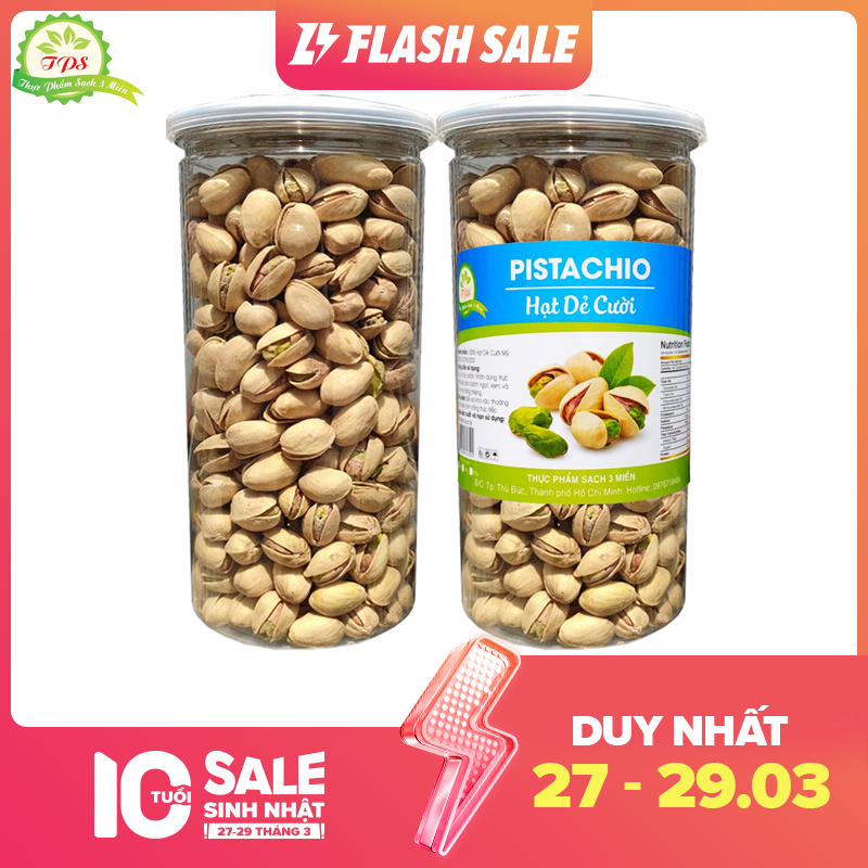 500g hạt dẻ cười nhập khẩu hàng đảm bảo không tẩy trắng chất lượng TPS