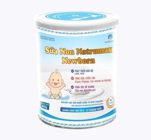 LÌ XÌ LÊN ĐẾN 200K. SỮA Non Nutrumax Newborn 400g dành cho trẻ từ 0-12 tháng tuổi
