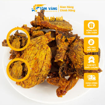 Thịt Bò Khô - Tôm Vàng