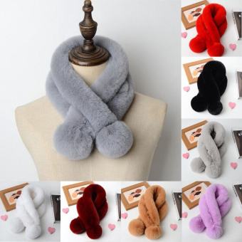1 Chiếc Khăn Choàng Cổ Lông Thú Giả Thời Trang Khăn Choàng Khăn Choàng Khăn Choàng Nữ Mùa Đông Lông Mịn Ấm Áp
