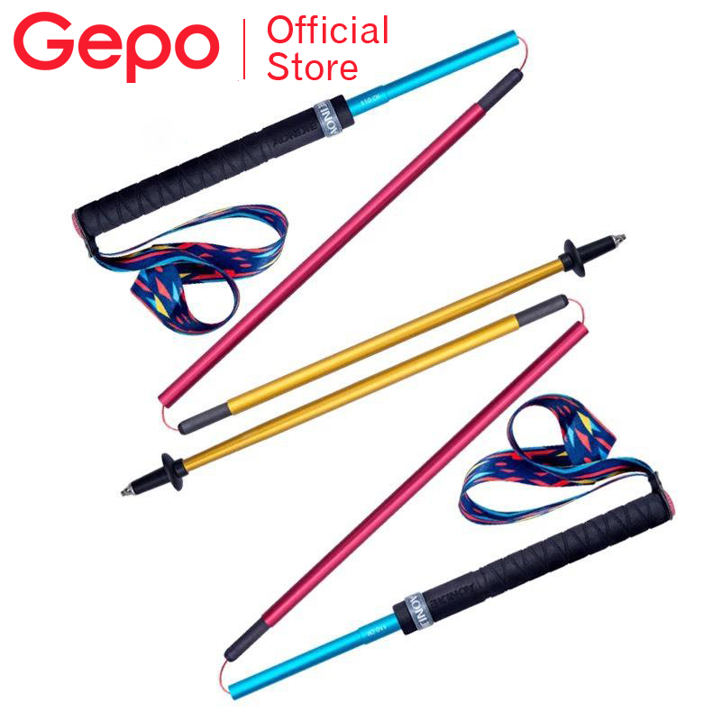 Gậy chạy Trail Carbon Và Hợp kim nhôm siêu nhẹ Aonijie E4201