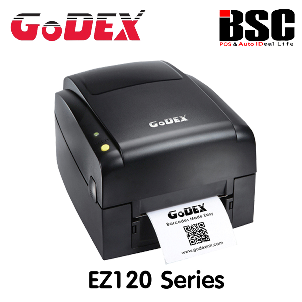 📣4️⃣.4️⃣ เครื่องพิมพ์บาร์โค้ด GoDEX EZ120 รุ่นใหม่ทดแทน EZ-1100plus รับประกันศูนย์ 1 ปี ทุกสาขาทั่วไทย ราคา 6,888 บาท*ส่งฟรี