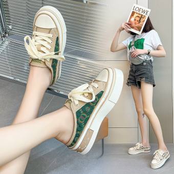 Sục nữ độn đế OQ17 2022 - sục sneaker nữ bản cao cấp Hàn Quốc