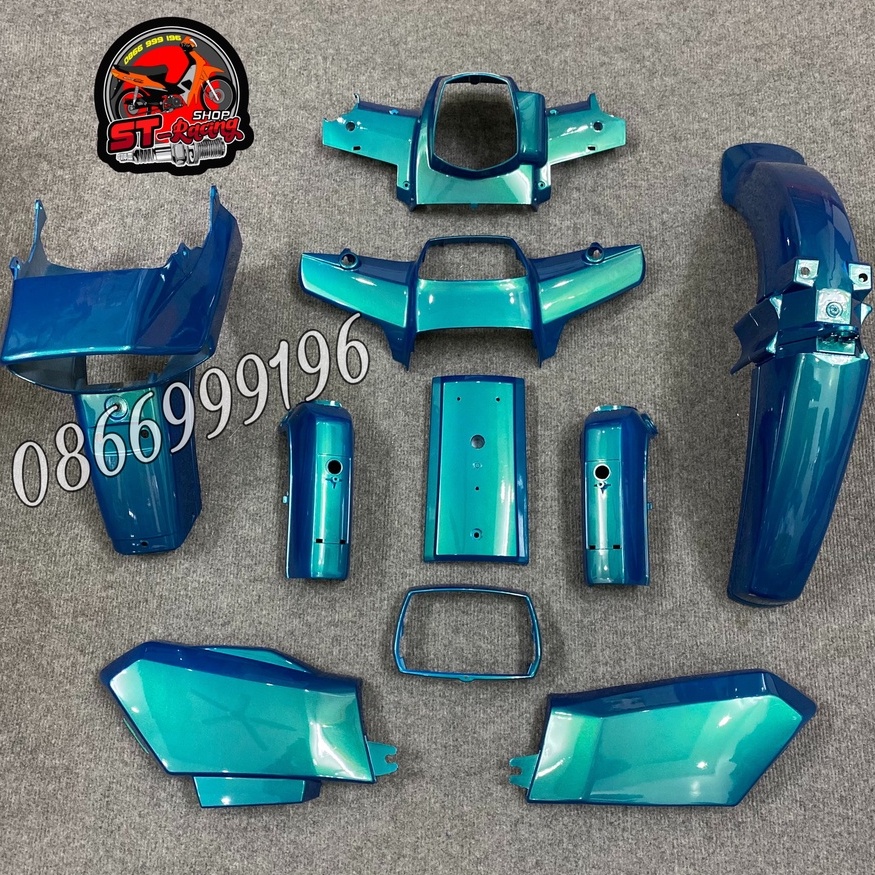 Dàn áo - bộ vỏ nhựa dream abs cao cấp đủ màu, lắp cho các xe honda dream ii thái việt, tq,.