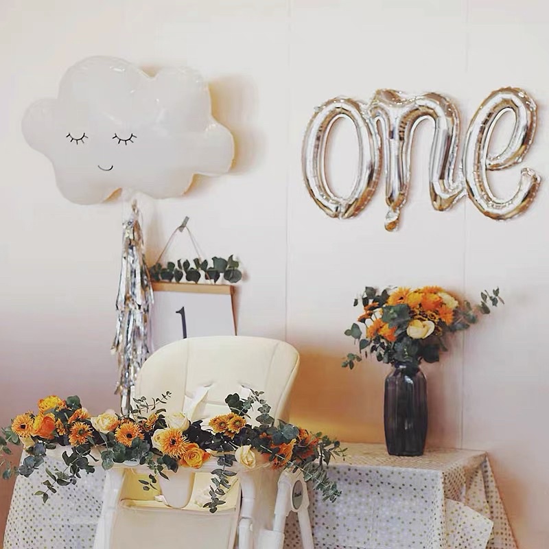 Bóng bay hình đám mây trắng 74cm hn099
