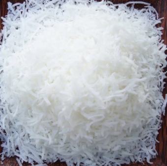 Cơm Dừa Sấy Sợi Loại 1 - dạng sợi