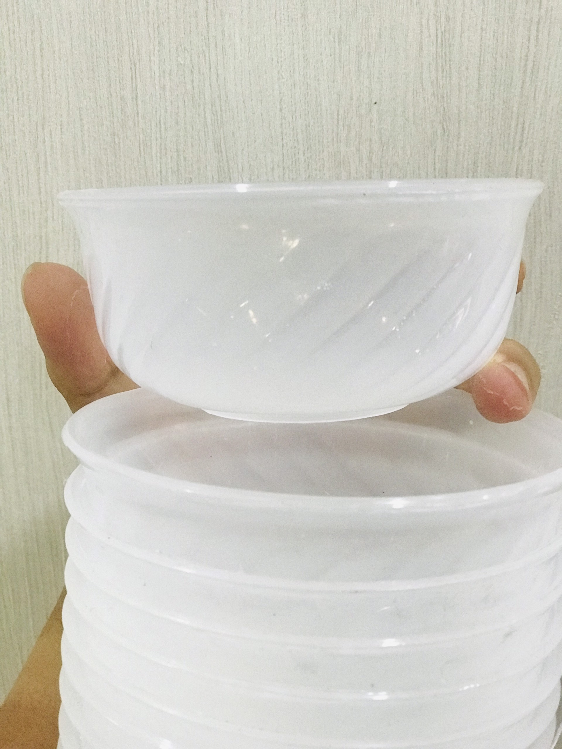 Set 10 chén cơm nhựa dẻo rẻ
