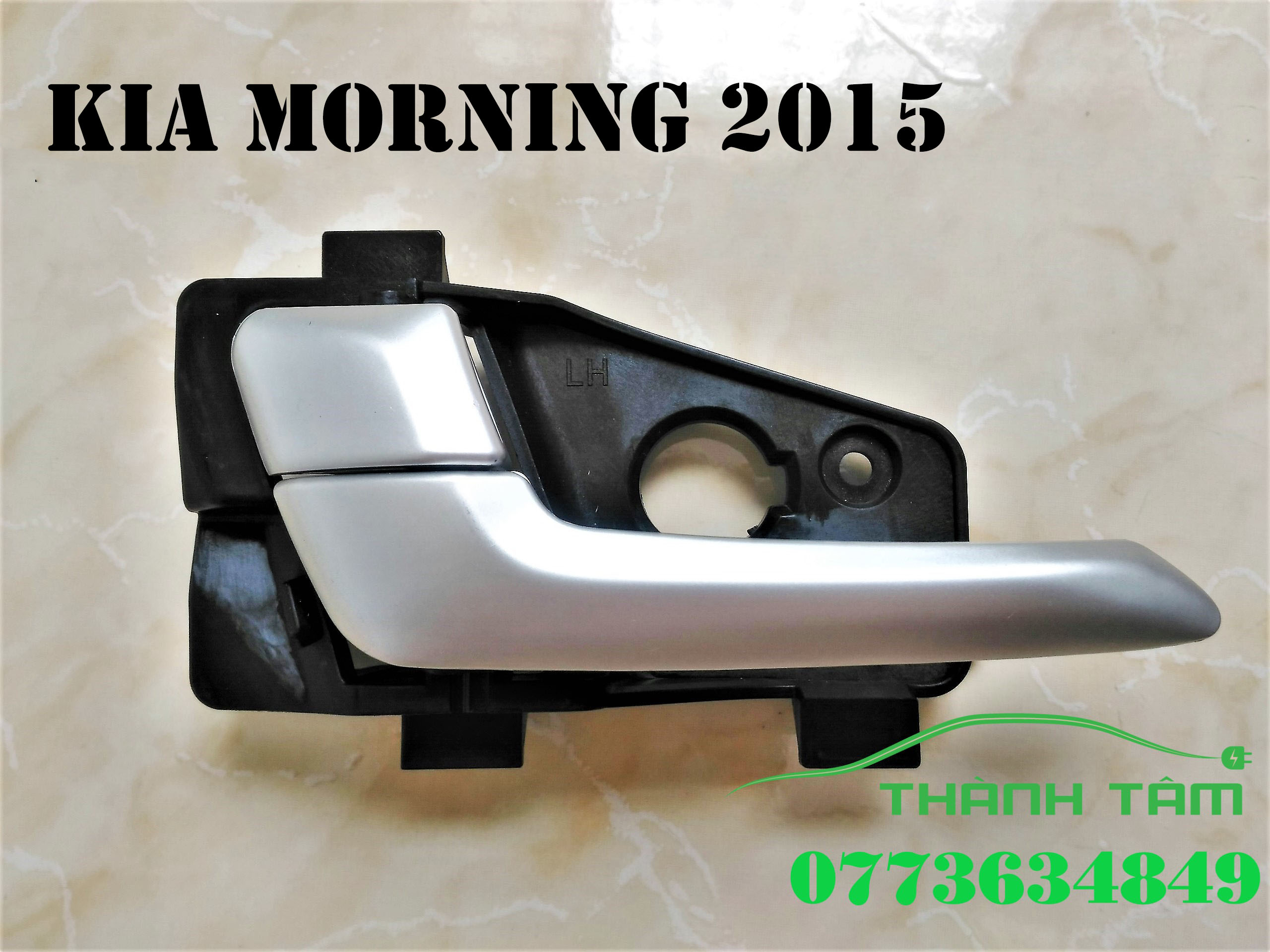 Tay mở cửa trong kia morning 2012-2020/tay nắm cửa trong kia morning 2012-2020