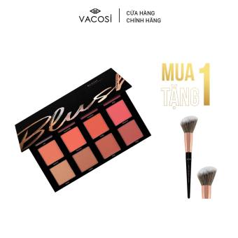 Bảng má hồng chuyên nghiệp 12 ô Vacosi Pro Studio Blush Palette