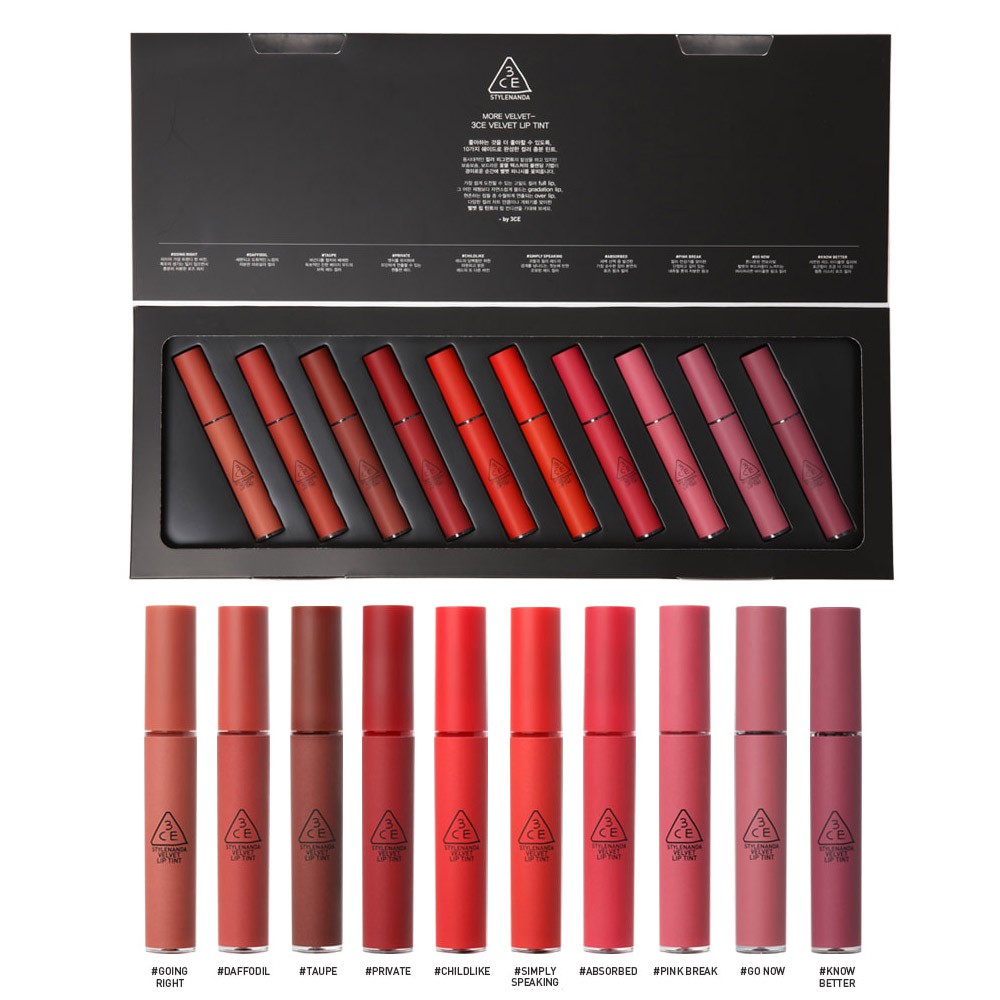 [HCM]SET 10 son kem  tone đỏ