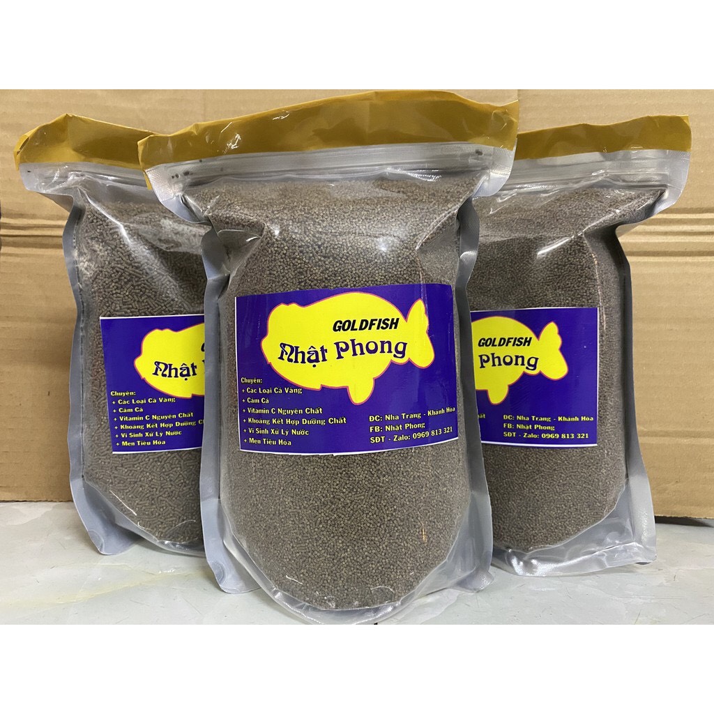 Thức ăn cá vàng gói 1kg