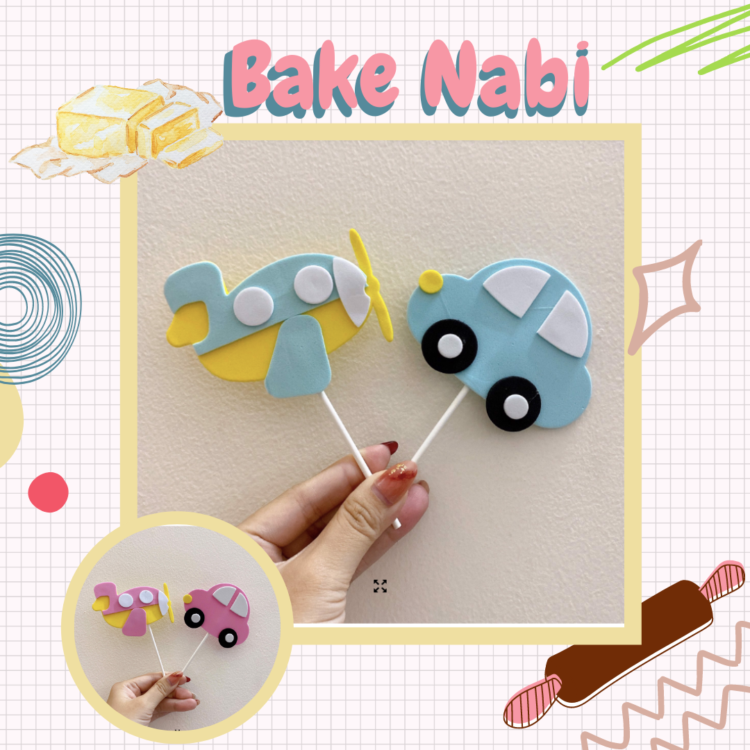 Set que cắm máy bay & ôtô con