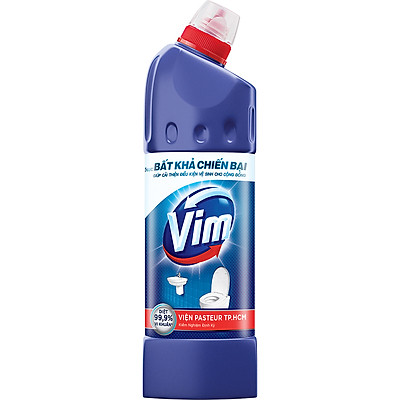 Vim tẩy rửa bồn cầu vim diệt khuẩn - trắng sáng 880ml