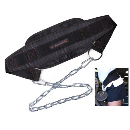 wildhorse Dipping Pull Up Weight Belt With Chain Gym Fitness Dip Ups Back Waist Support