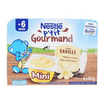 Váng sữa Nestle vị vani nội địa Pháp date mới nhất