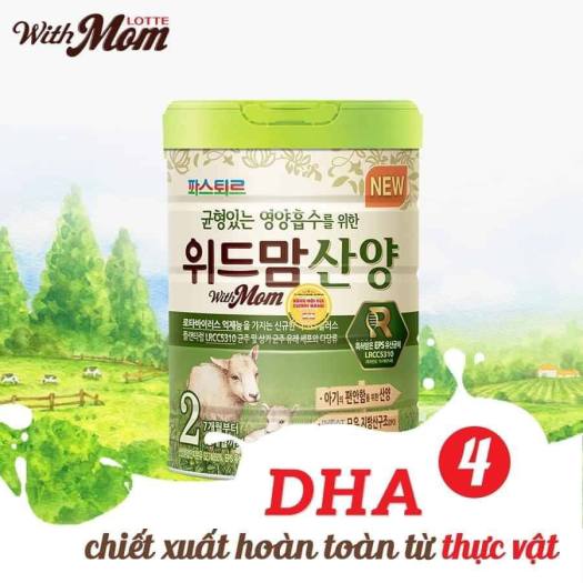 Sữa dê/bò Withmom Hàn Quốc số 123 750g date mới 2021-Số 3-Dê, cam kết hàng đúng mô tả, chất lượng đảm bảo an toàn đến sức khỏe người sử dụng