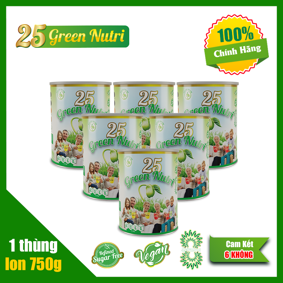 Combo 1 thùng sữa hạt ngũ cốc 25 green nutri