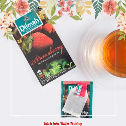 Trà Dilmah Hương Dâu Hộp 30g - 20 Túi Lọc