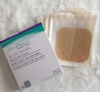 Miếng Dán Hút Mụn, mủ, vết bỏng Duoderm Extra Thin ( DÀNH CHO LƯỢNG DỊCH ÍT )