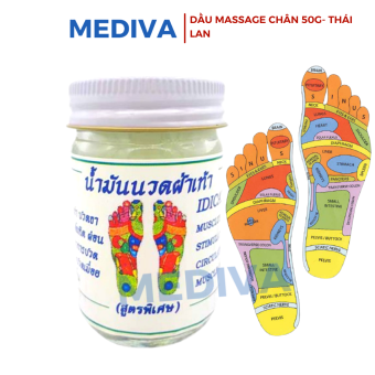 Dầu cù là massage lòng bàn chân phòng chống đột quỵ chính hãng thái lan 50 gam