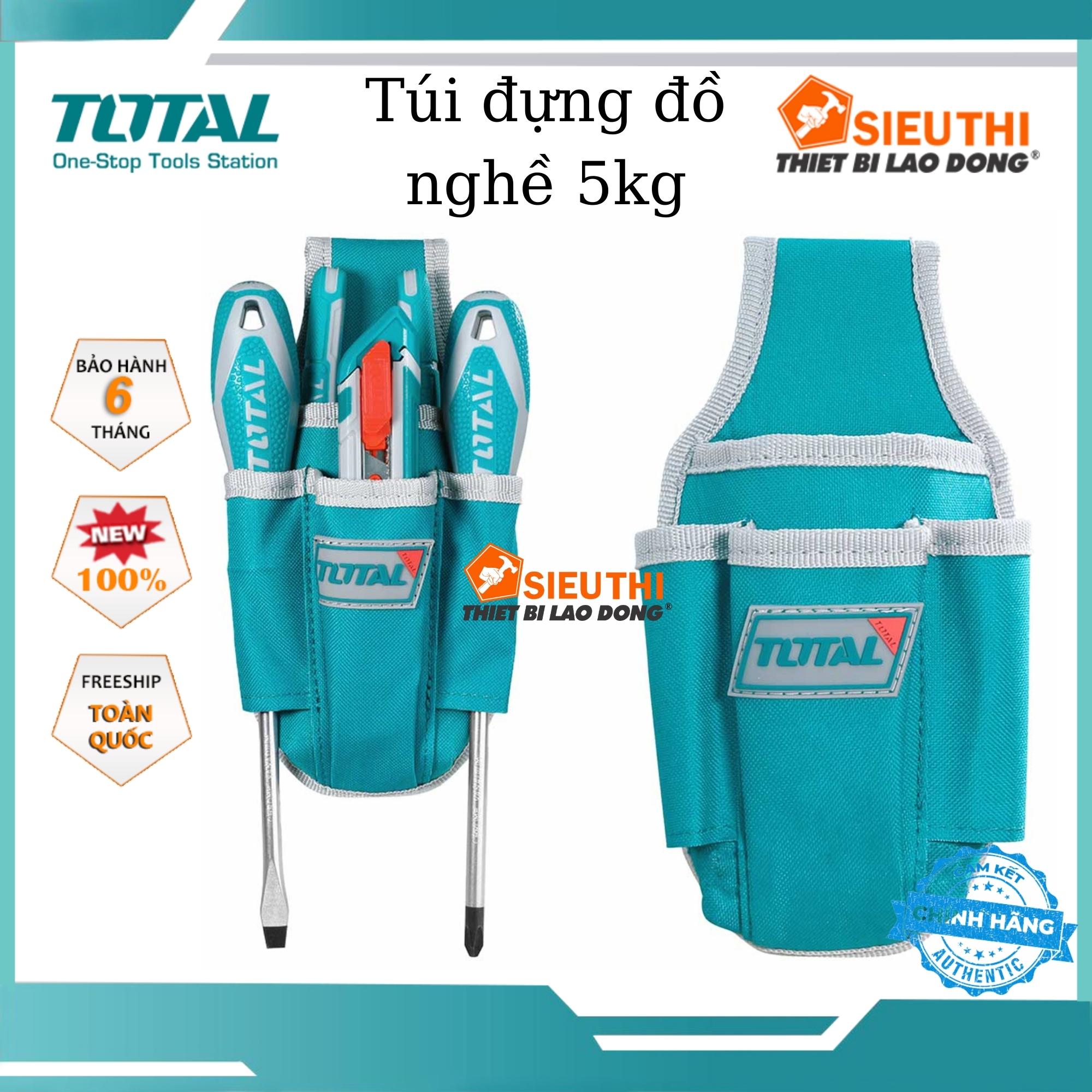 Túi đựng đồ nghề total tht16p4011 giỏ đựng công cụ chất liệu 600d polyester kích thước 240x130mm