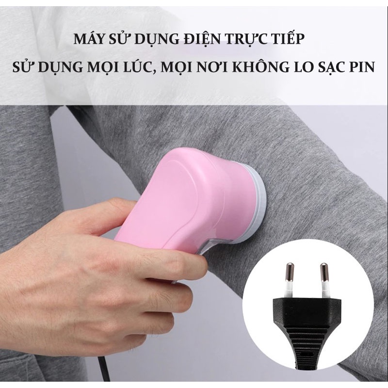 Máy cắt lông xù, Máy cắt lông xù Sokany, Máy cắt lông xù áo cầm tay Sokany chính hãng cao cấp, máy làm mới chăn thảm nệm cắm điện công suất lớn