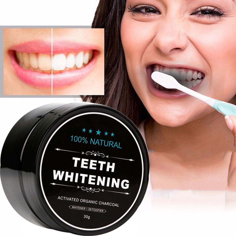 Bột tẩy trắng răng than tre whitening 30g Giúp Trắng Sáng Răng tại.