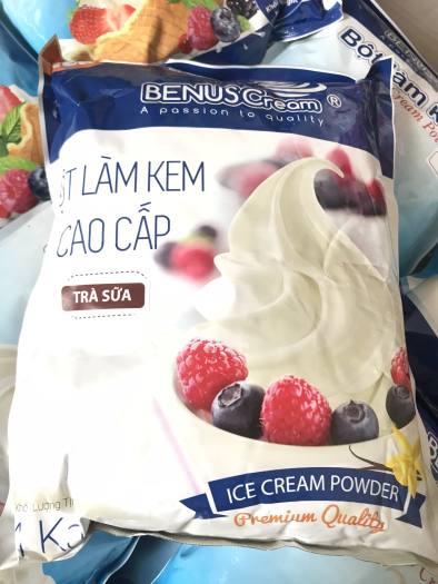 Bột Làm Kem Tươi Vị - Trà Sữa