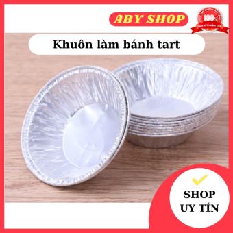 Khuôn làm bánh tart ⚡ GIÁ SỐC ⚡ khuôn tart làm bằng giấy nhôm , giấy bạc tiện lợi