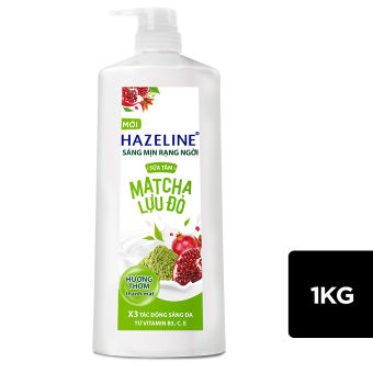 Sữa tắm Hazeline Matcha Lựu đỏ 1kg