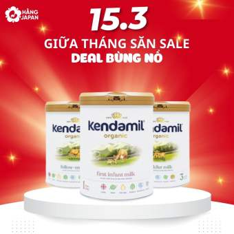 Sữa Kendamil Organic chứa HMO số 1, 2, 3 hộp 800g - Hàng Anh