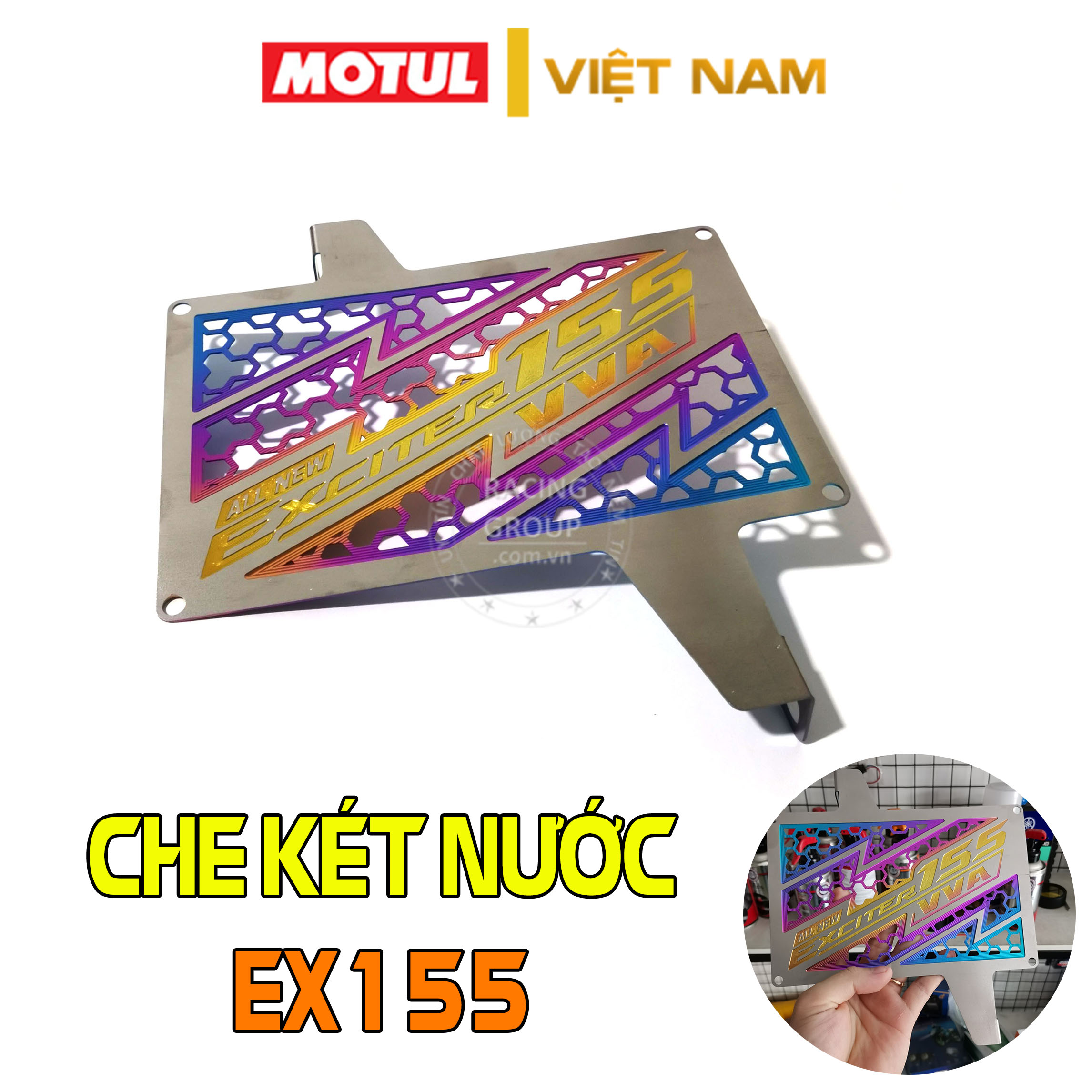 Che két nước Exciter 155, Ex2021 VVA titan, bảo vệ két nước hàng Việt Nam chất lượng cao