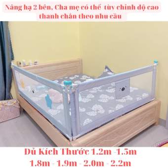 Thanh chắn giường bảo vệ an toàn cho bé (mẫu mới 2022)