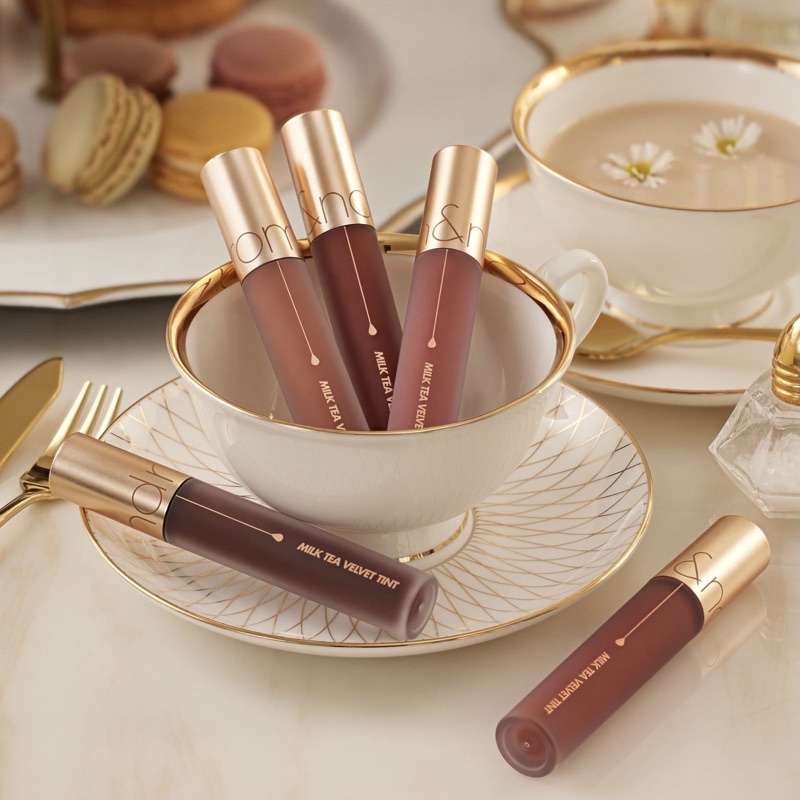ROMAND – Son kem trà sữa lâu trôi mềm môi Milk Tea Velvet Tint ROMA03